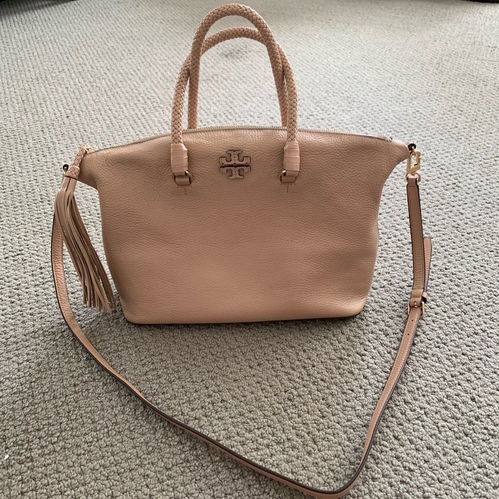 Tory Burch Nude Handbag/Crossbody Purse